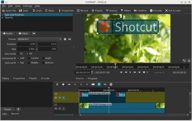 shortcut video editing software
