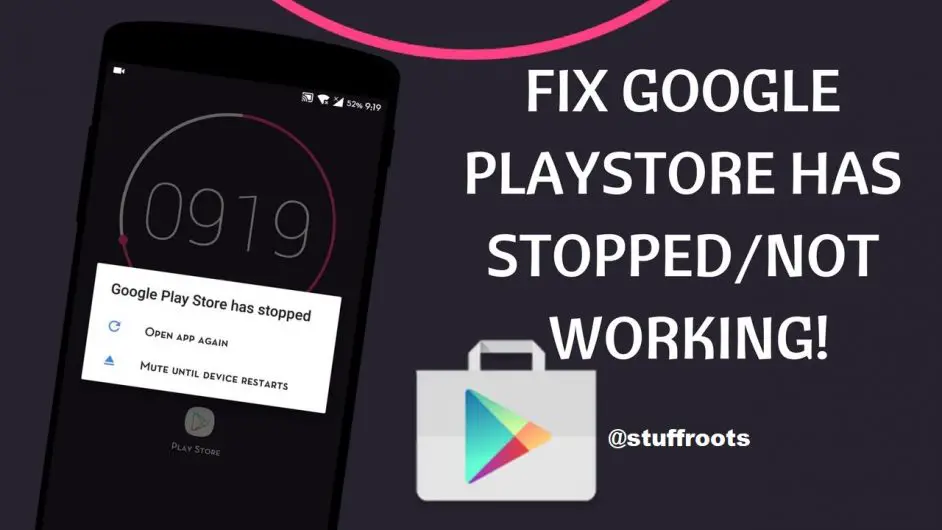 google play store stopped working