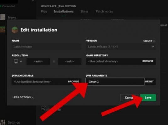 how to allocate more ram to minecraft without launcher