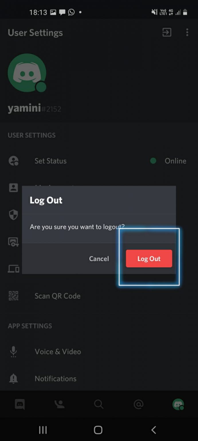 How to log out of Discord from PC, Android Phone and iPhone - StuffRoots